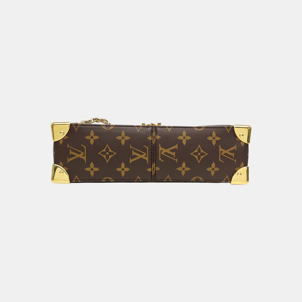 TRUNKIE Monogram Coated Canvas Brown