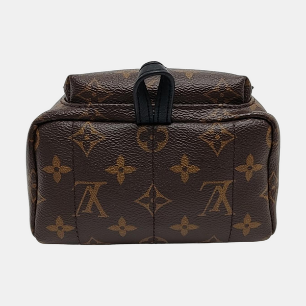 PALM SPRINGS Mini Monogram Coated Canvas Brown