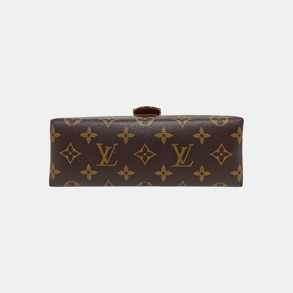 LOCKY BB Monogram Coated Canvas Brown