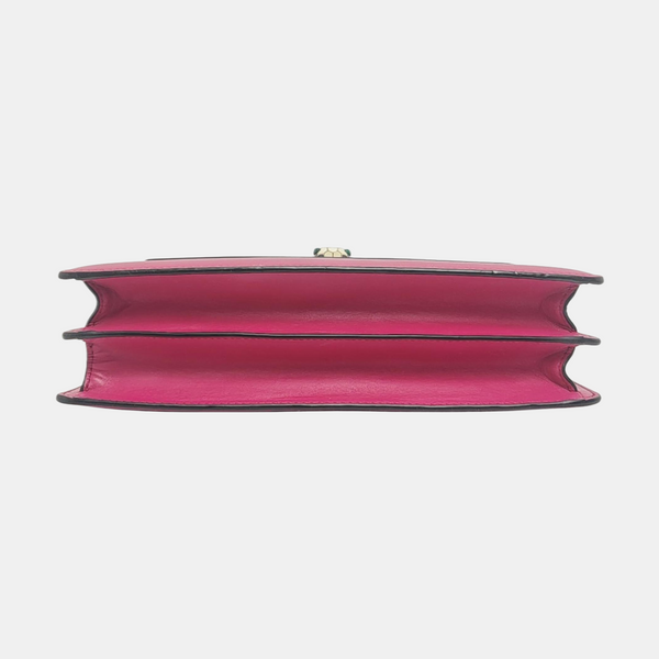 SERPENTI FOREVER Medium Calfskin Red