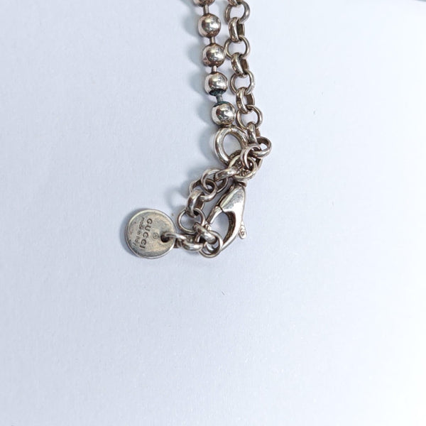 Interlocking G 925 Sterling Silver Necklace