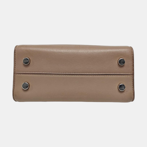 Authenticated pre-owned Diorever Calfskin Brown - Tote Bag at Looply