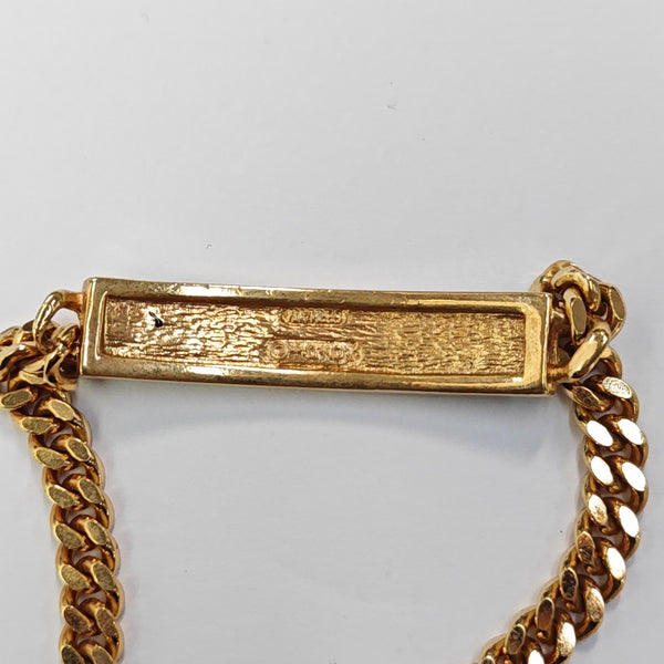 Petit CD Metal Gold Bracelet