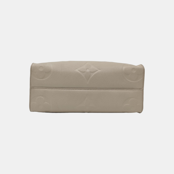 ONTHEGO MM Monogram Calfskin Gray