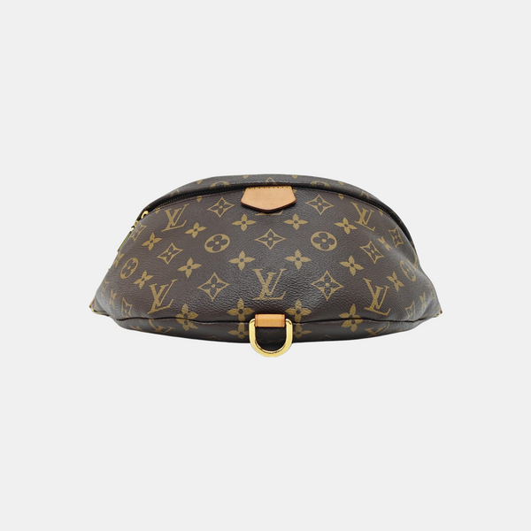 BUMBAG Monogram Coated Canvas Brown