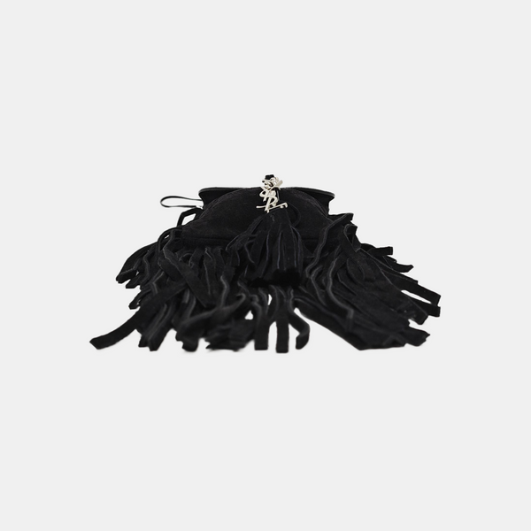Suede Shoulder Bag Black