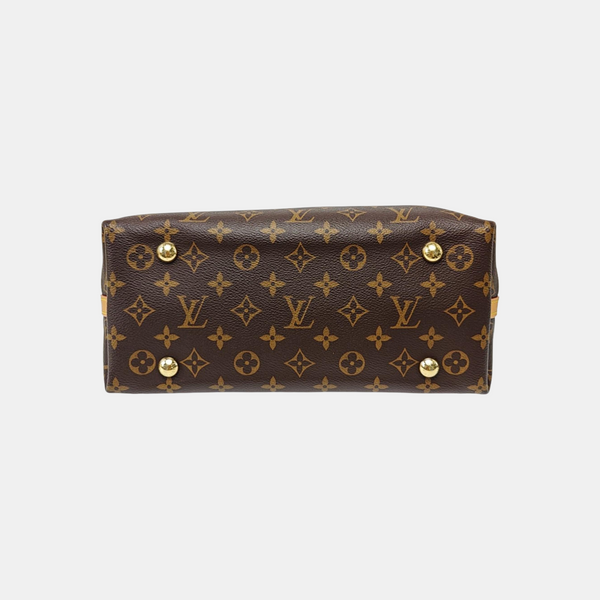 CARRYALL PM Monogram Coated Canvas Brown