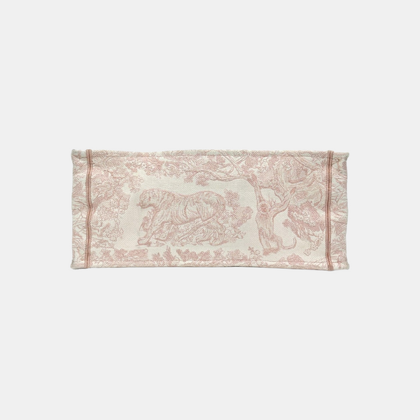 Book Tote Large Fabric Pink