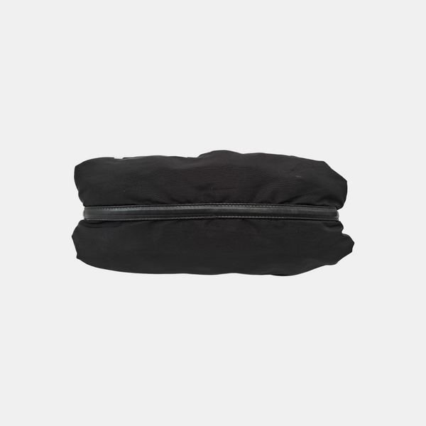 Nylon Shoulder Bag Black