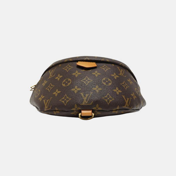 BUMBAG Monogram Coated Canvas Brown