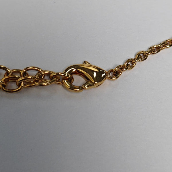 Collar metálico dorado LV CIRCLE