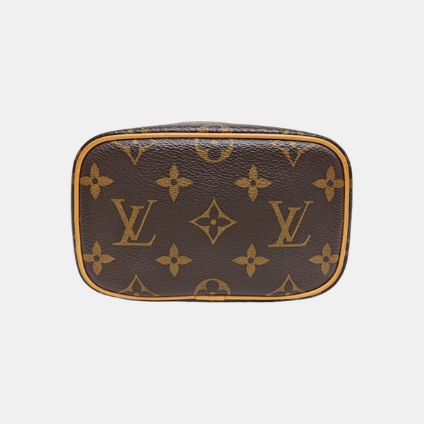 NICE Super Mini Monogram Coated Canvas Brown