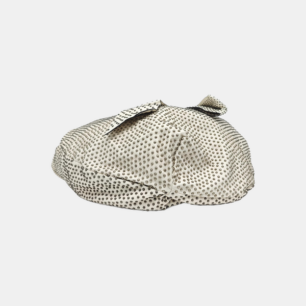 Calfskin Top Handle Bag White