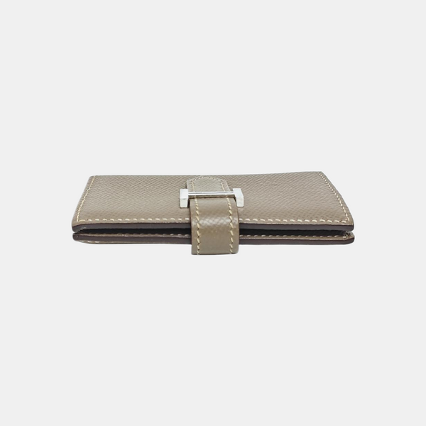 Bearn Mini Epsom Gray Card Holder