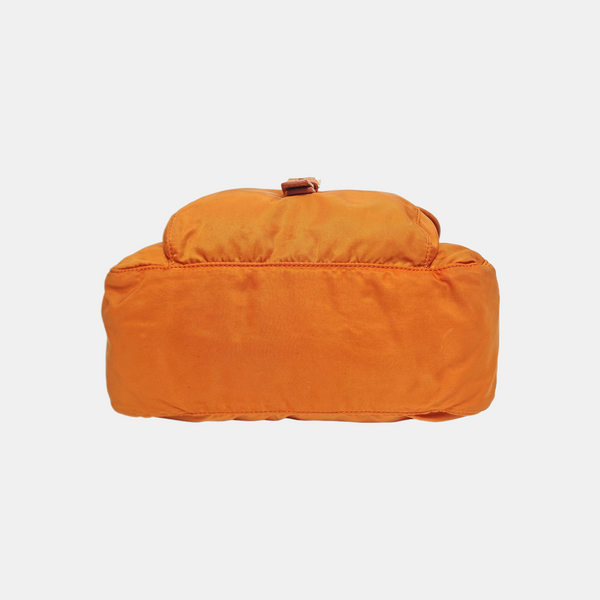Fabric Shoulder Bag Orange