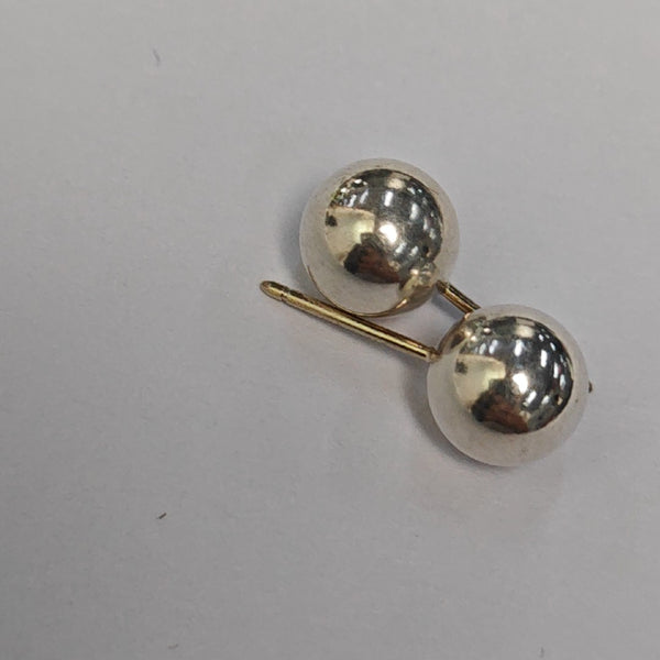 Tiffany Hardwear 925 Sterling Silver Stud Earrings