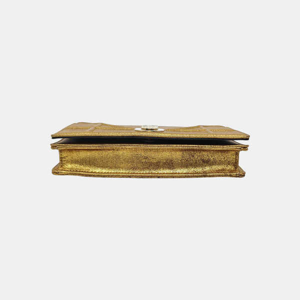Diorama Cannage Calfskin Gold