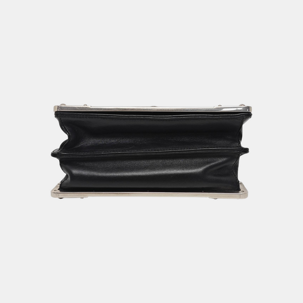 Cahier Quilted Lambskin Black