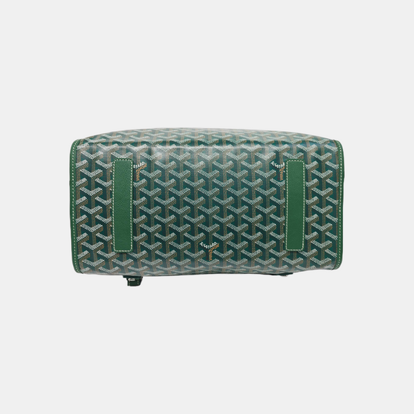Saint Léger Coated Canvas Green