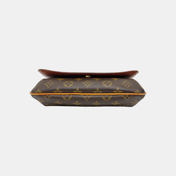 MUSETTE TANGO Monogram Coated Canvas Brown