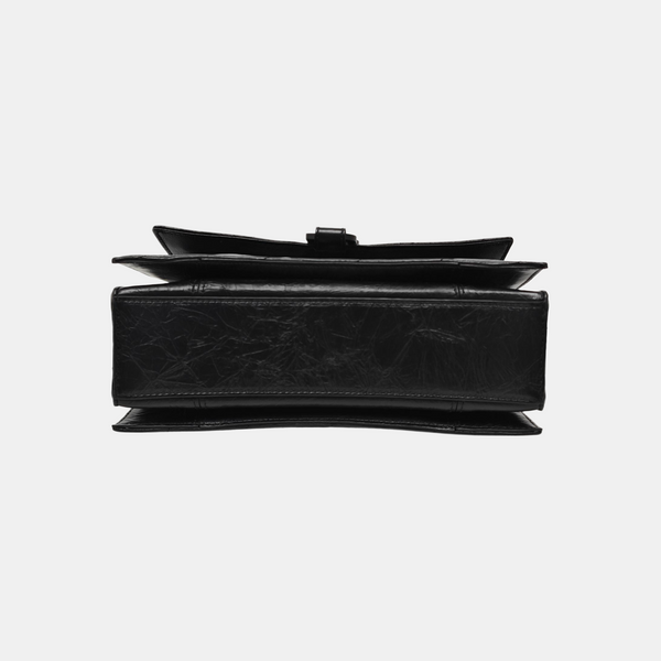 Crush Small Quilted Calfskin Black