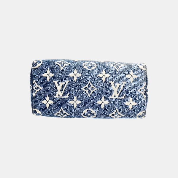 SPEEDY Nano Monogram Denim Blue