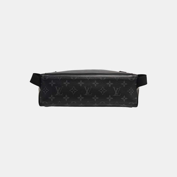 VOYAGER PM Monogram Coated Canvas Black