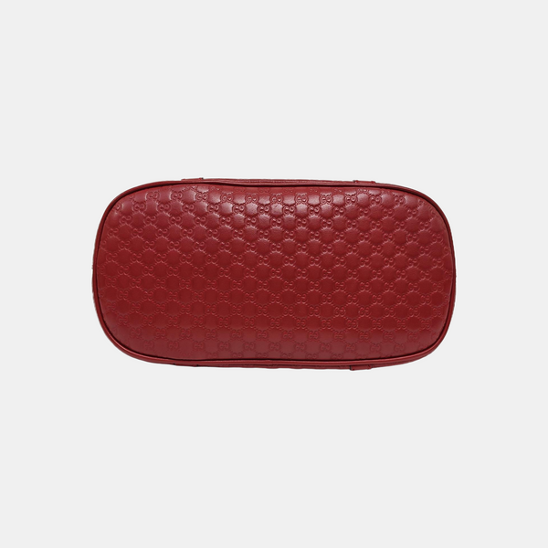 Microguccissima Monogram Calfskin Red