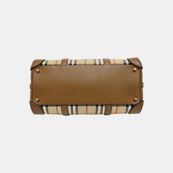 Canvas Shoulder Bag Beige