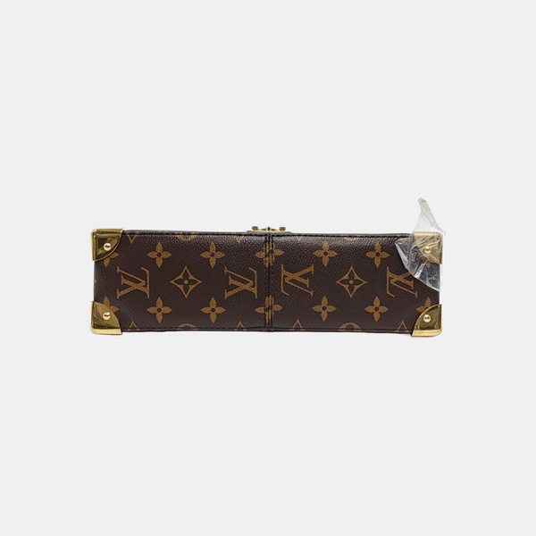 TRUNKIE Monogram Coated Canvas Brown