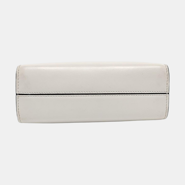 Calfskin Shoulder Bag White