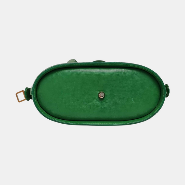 Calfskin Top Handle Bag Green