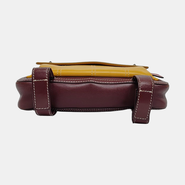 Quilted Calfskin Shoulder Bag Yellow