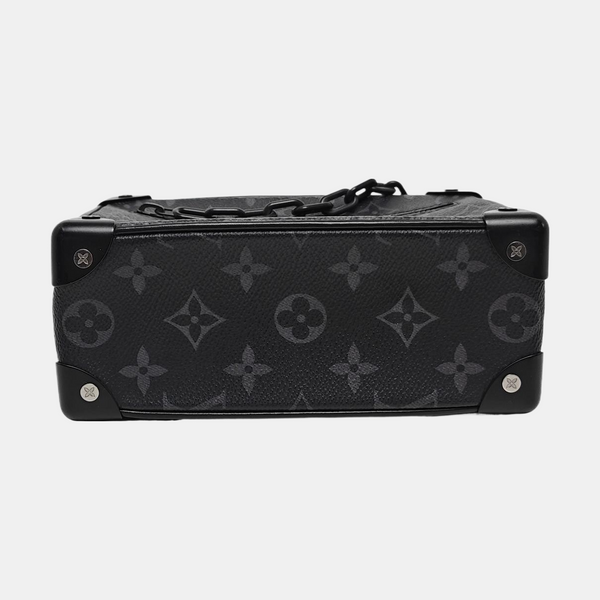 SOFT TRUNK Mini Monogram Coated Canvas Black
