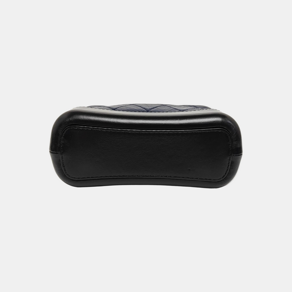 GABRIELLE Small Quilted Calfskin Blue
