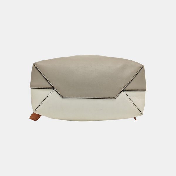 TWISTED CABAS Small Calfskin Gray