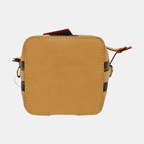 NOÉ Mini Monogram Coated Canvas Brown