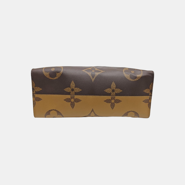 ONTHEGO GM Monogram Coated Canvas Brown