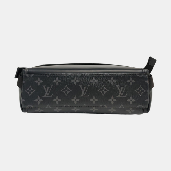 VOYAGER PM Monogram Coated Canvas Black