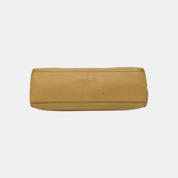 Calfskin Tote Bag Yellow