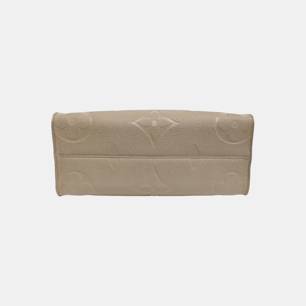 ONTHEGO MM Monogram Calfskin Gray