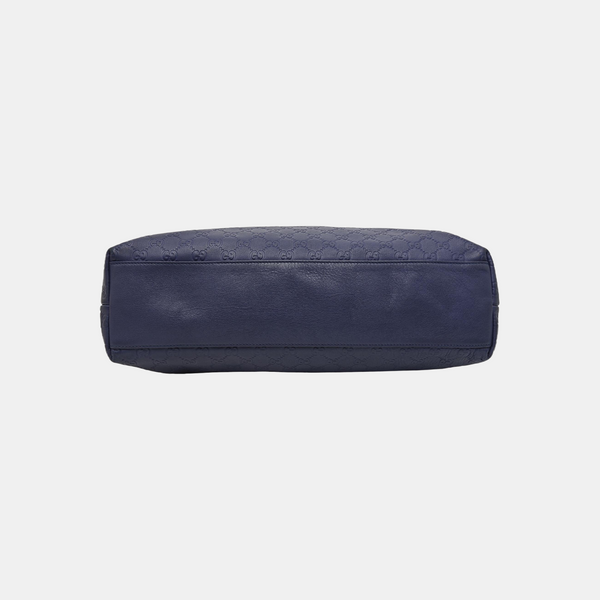 GG Imprime Monogram Calfskin Blue