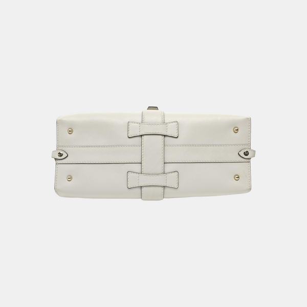 Stirrup Calfskin White