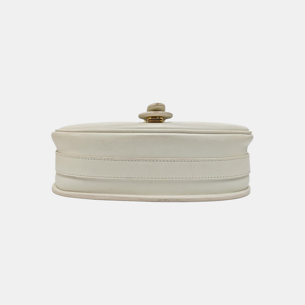 Bobby Medium Calfskin White