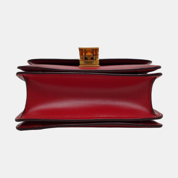 CLASSIC BOX Mini Calfskin Red