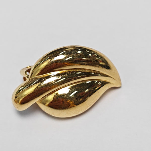 Metal Gold Clip On Earrings