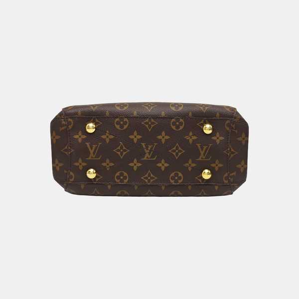 MONTAIGNE Monogram Coated Canvas Brown