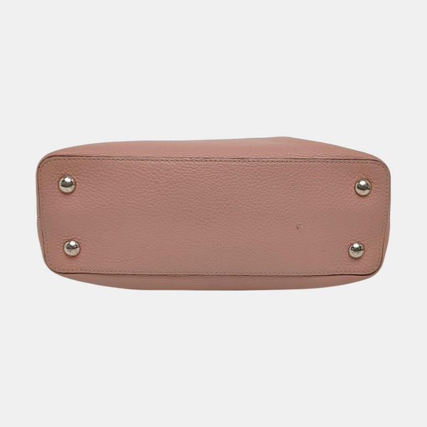 CAPUCINES MM Calfskin Pink