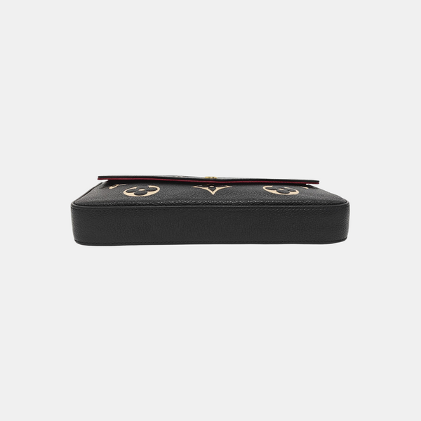 FÉLICIE Monogram Calfskin Black