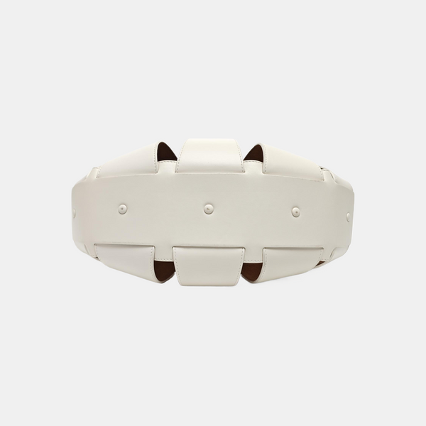 The Shell Calfskin White